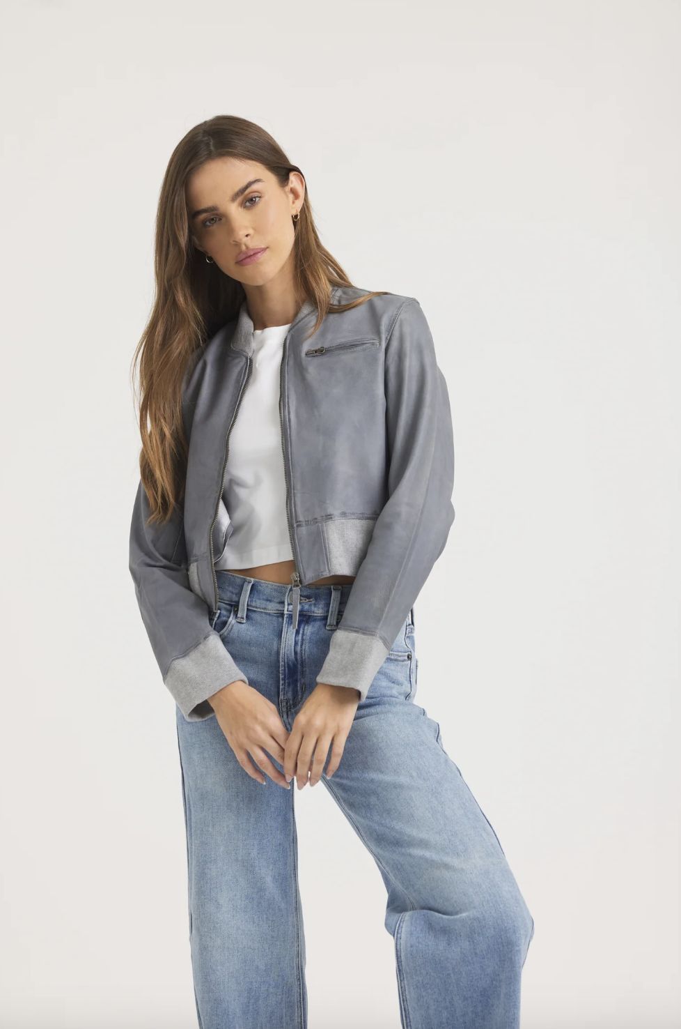 Jakett Collins Patina Leather Jacket