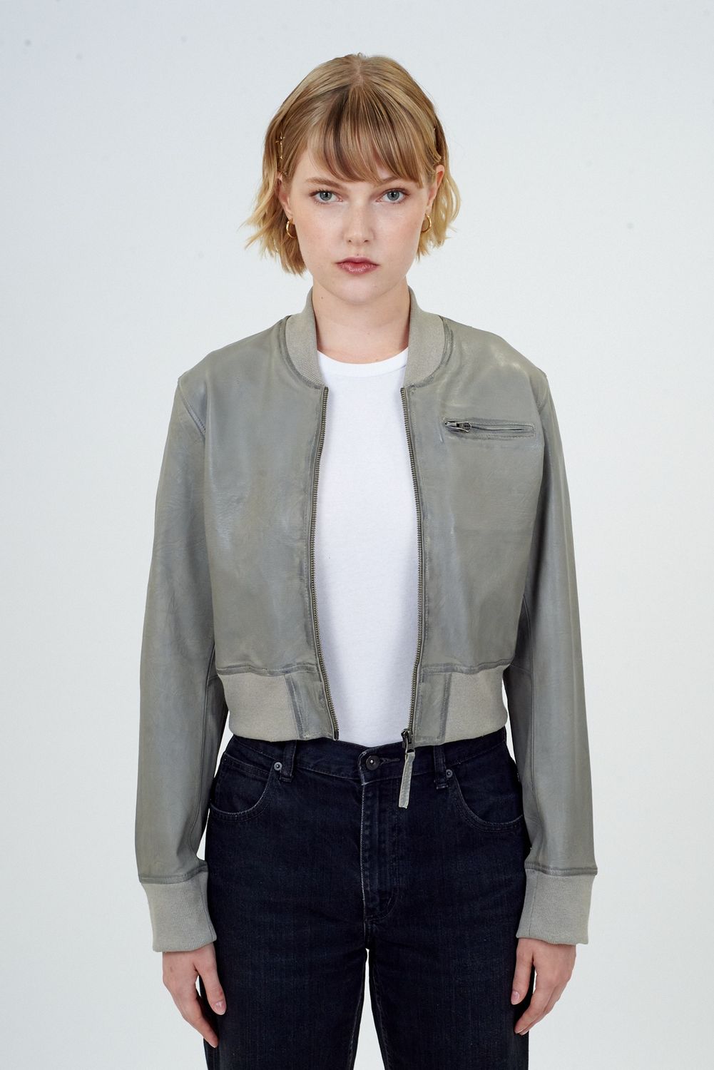 Jakett Collins Patina Leather Jacket