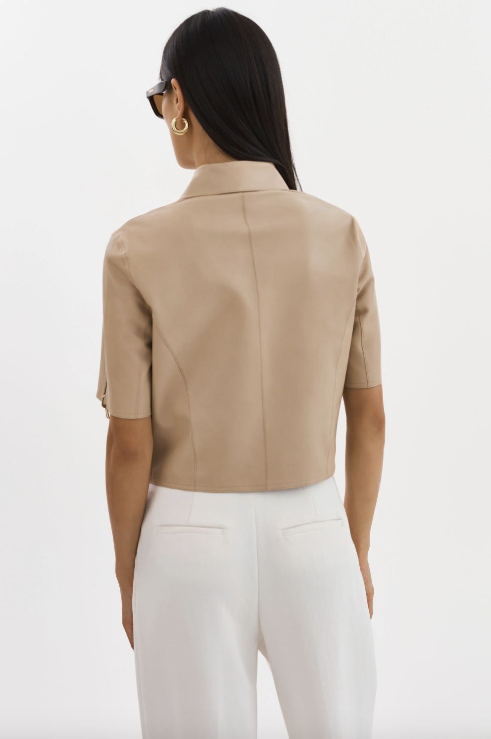 Lamarque Sevana Leather Reversible Jacket