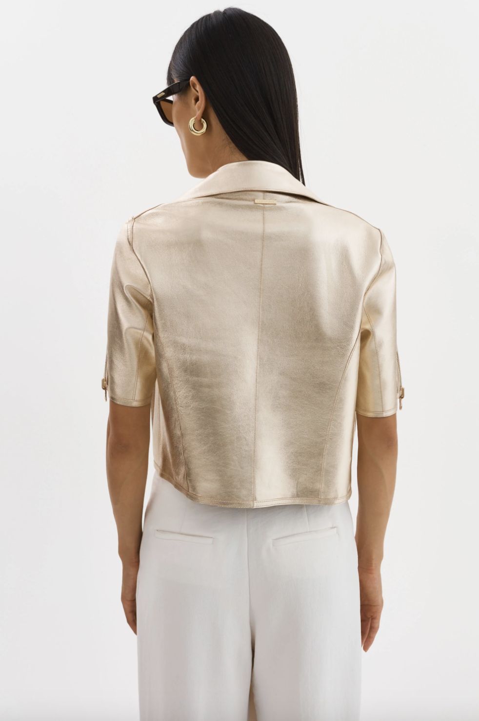 Lamarque Sevana Leather Reversible Jacket