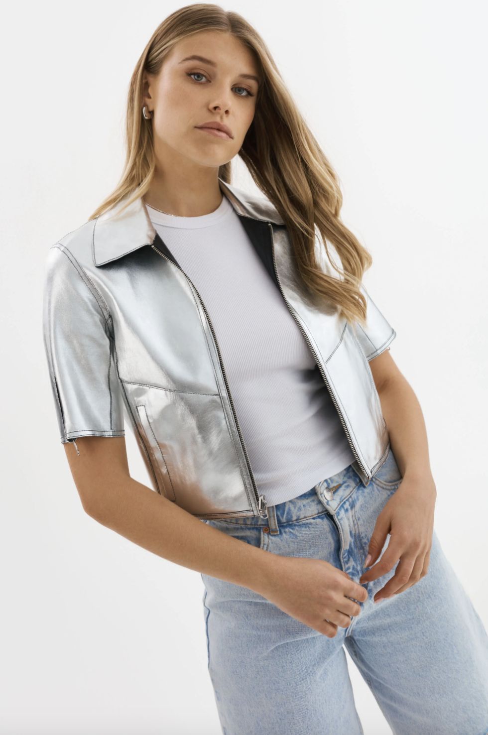 Lamarque Sevana Leather Reversible Jacket
