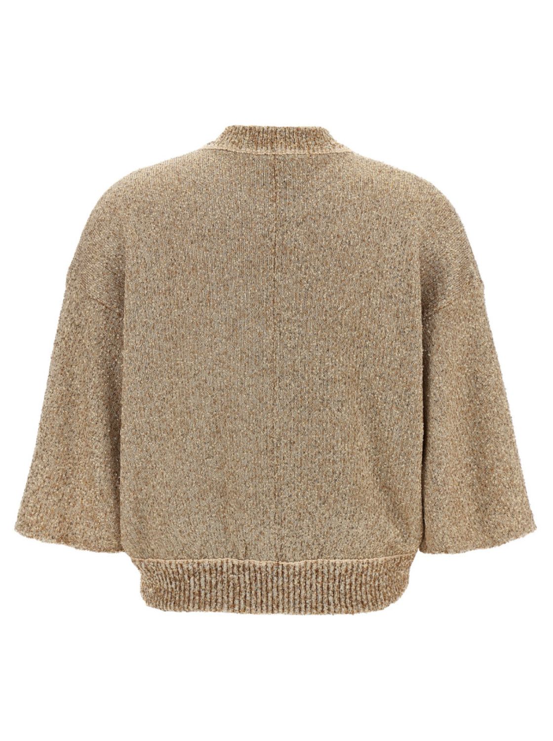 NUDE Gold Sequin Cardigan