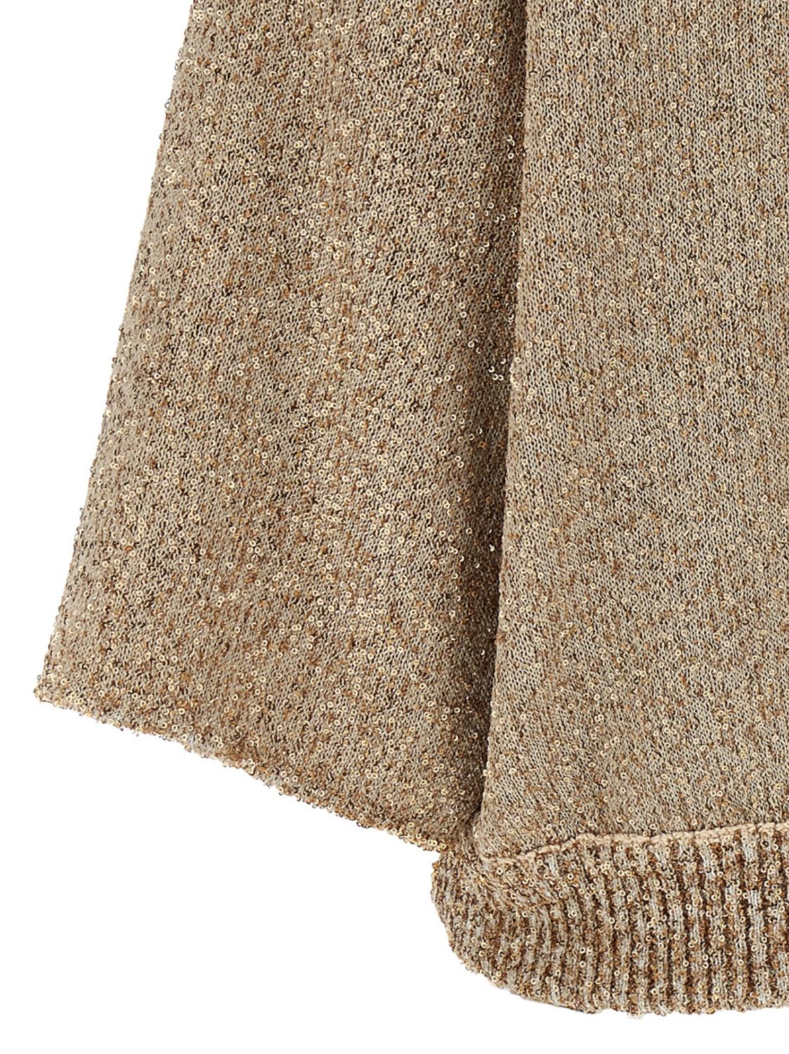 NUDE Gold Sequin Cardigan