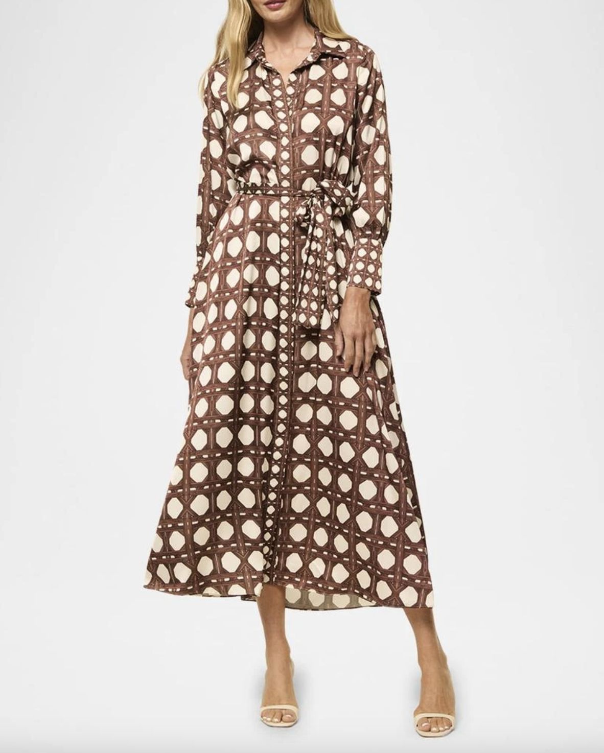 MISA Herminia Midi Shirtdress