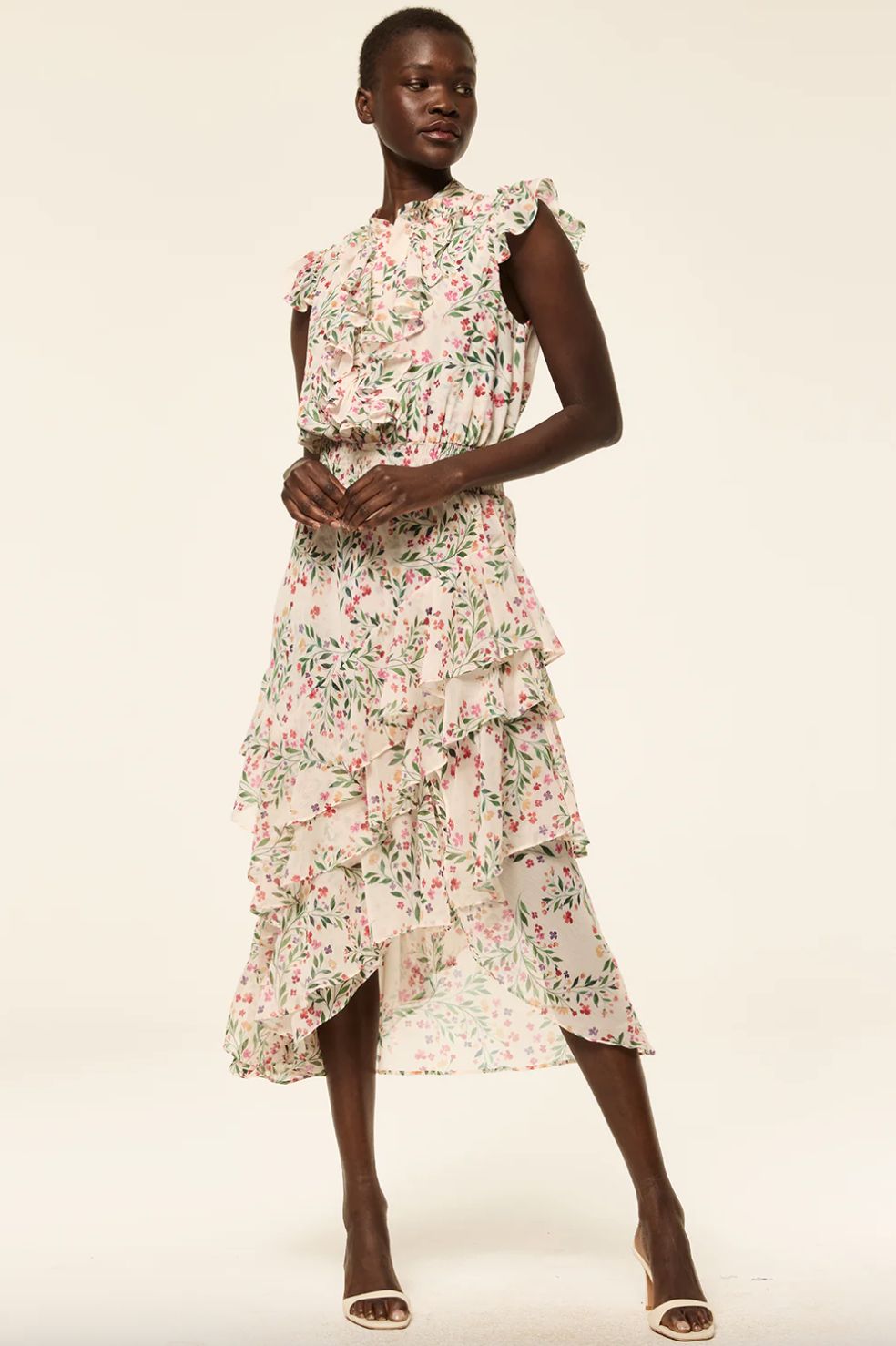 MISA Ilysa Floral Dress