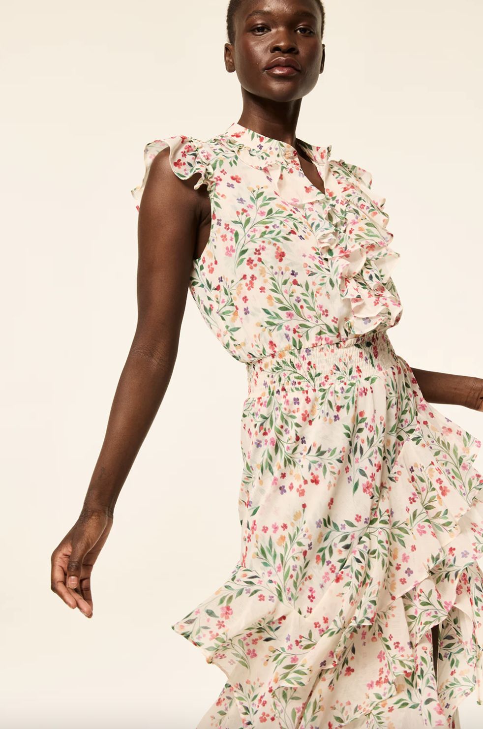 MISA Ilysa Floral Dress