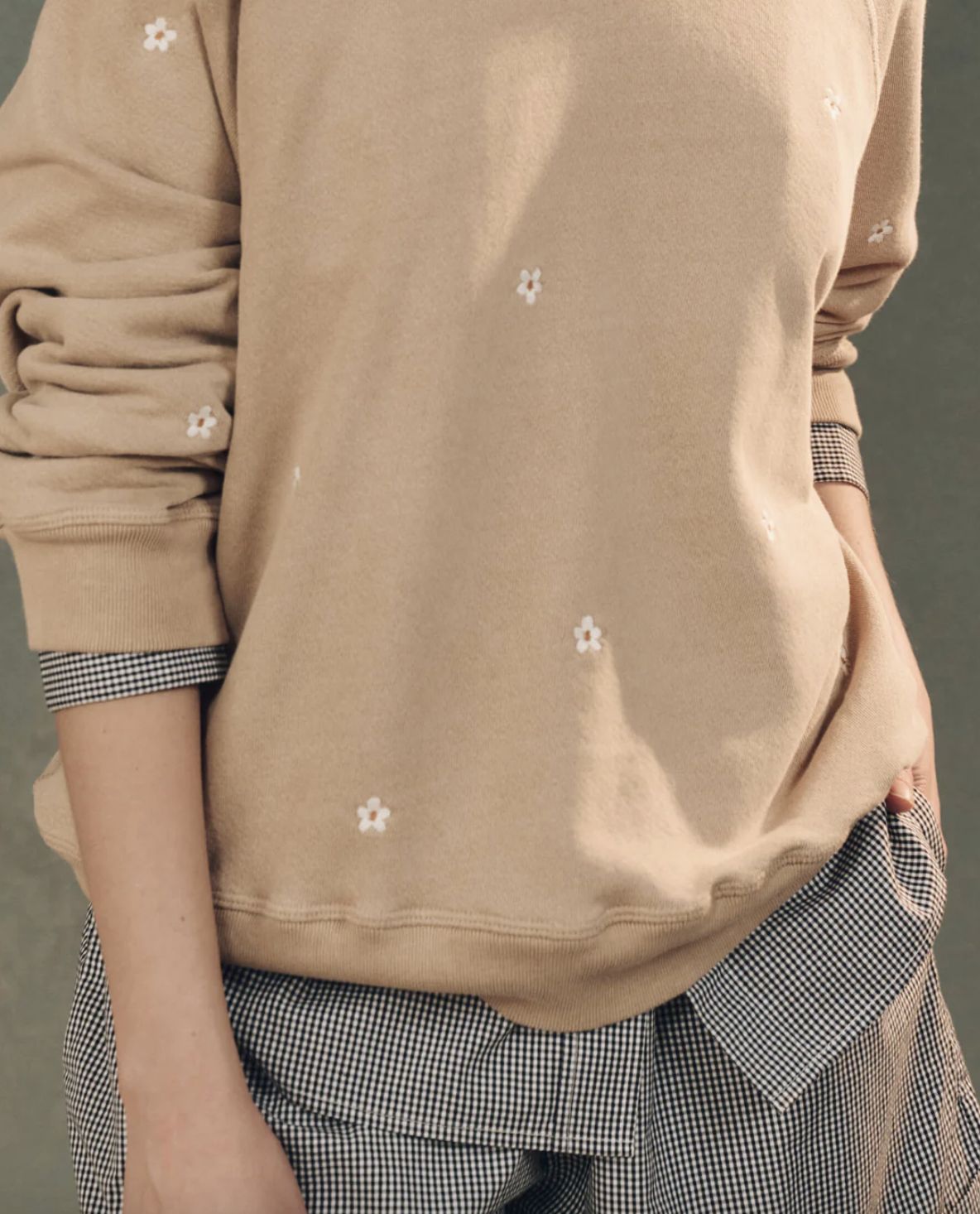 The Great Slouchy Daisy Sweatshirt