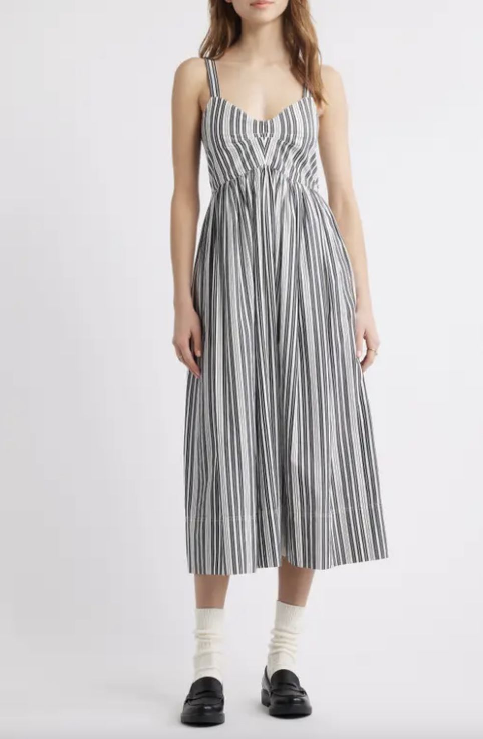 The Great Striped Reyes Dress
