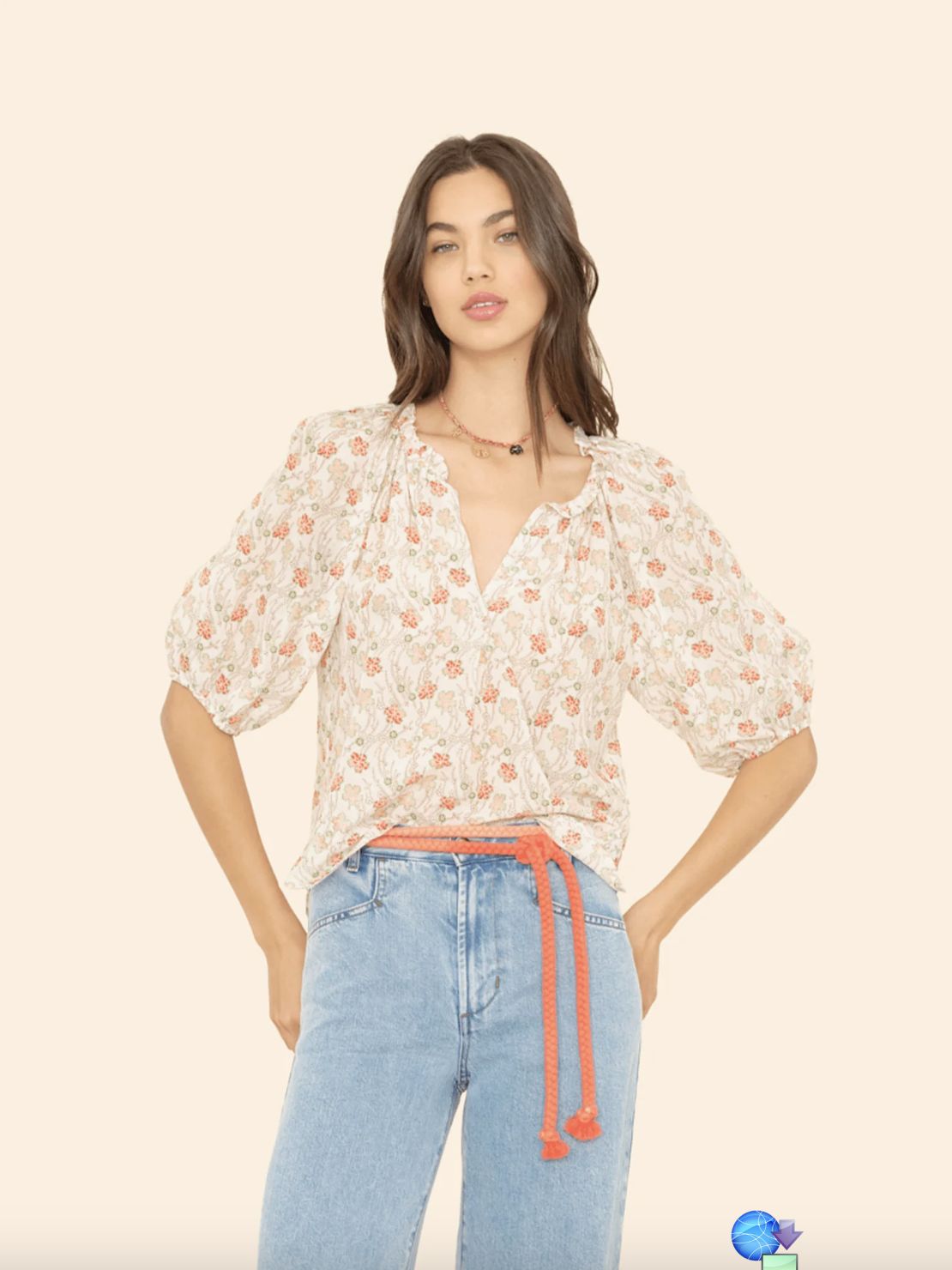 Xirena Jules Floral Top