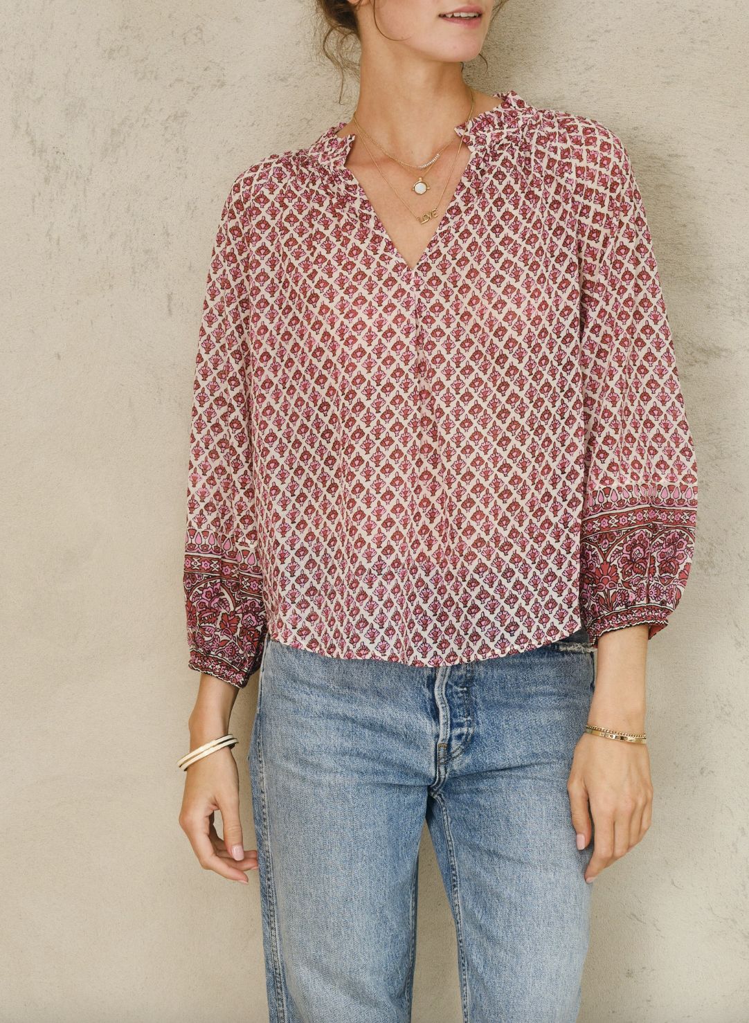 M.A.B.E. Viti Long Sleeve Top