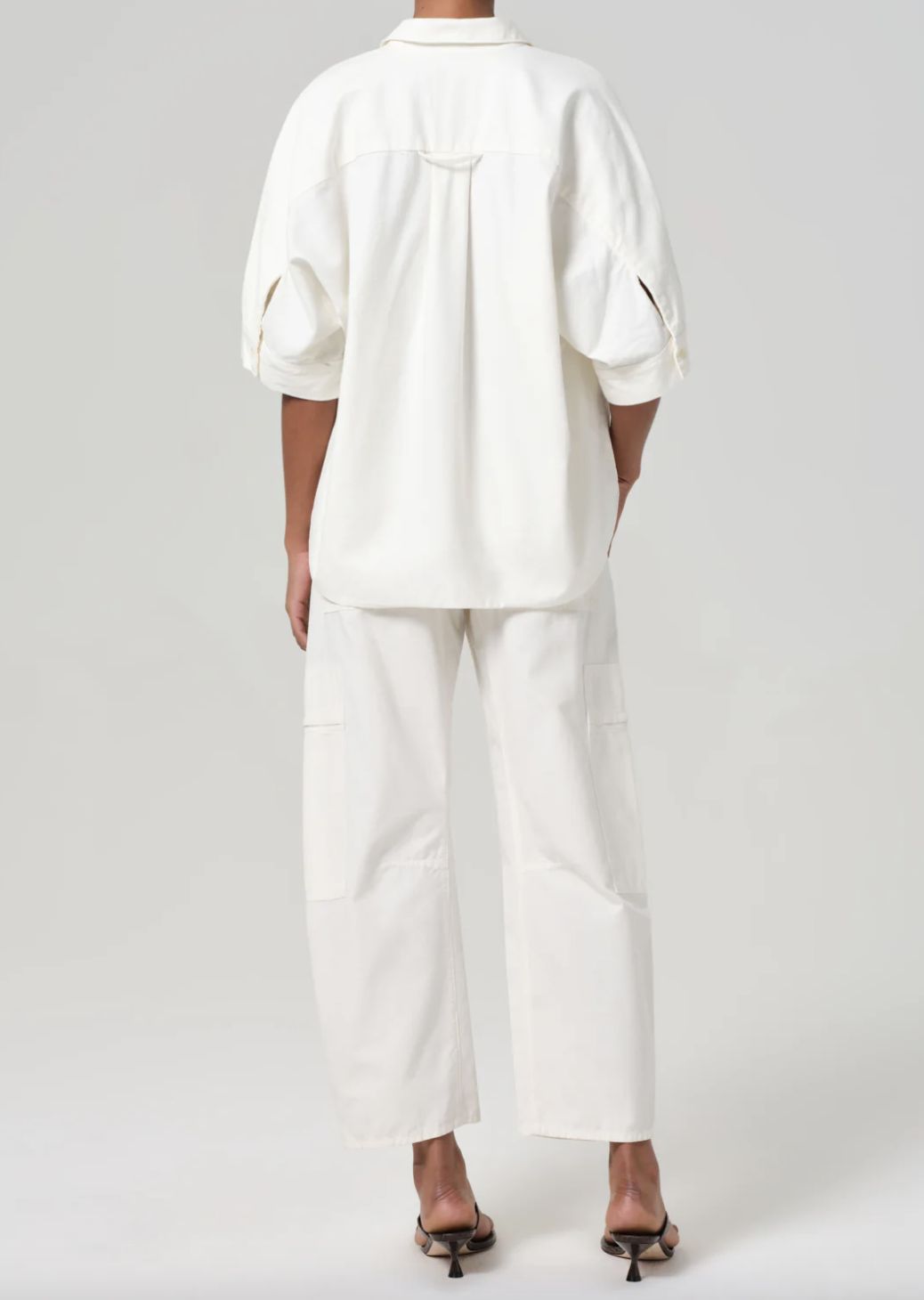Citizens of Humanity Marcelle Low Slung Cargo Jean in Pashmina