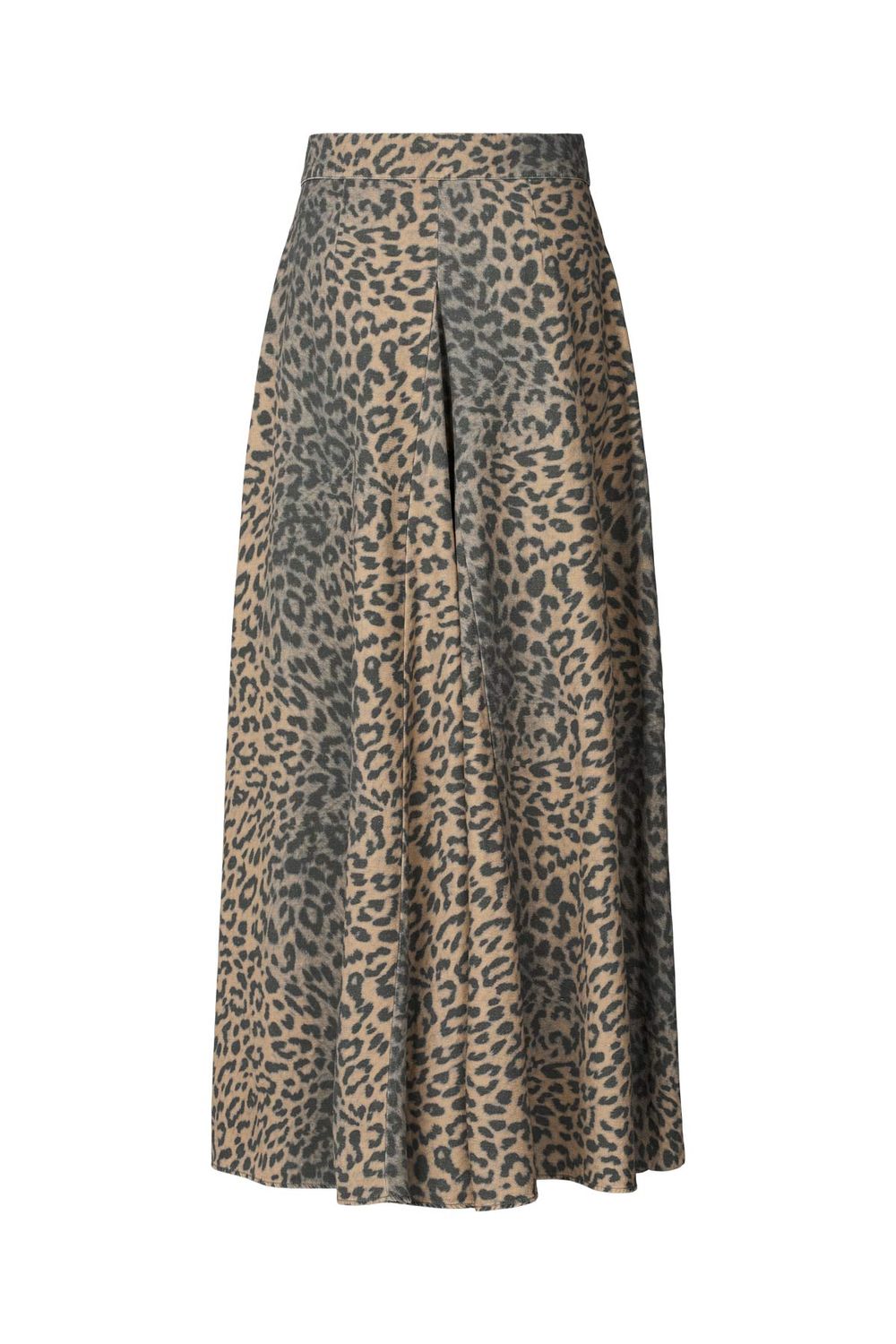 Rabens Saloner Natja Leopard Maxi Skirt