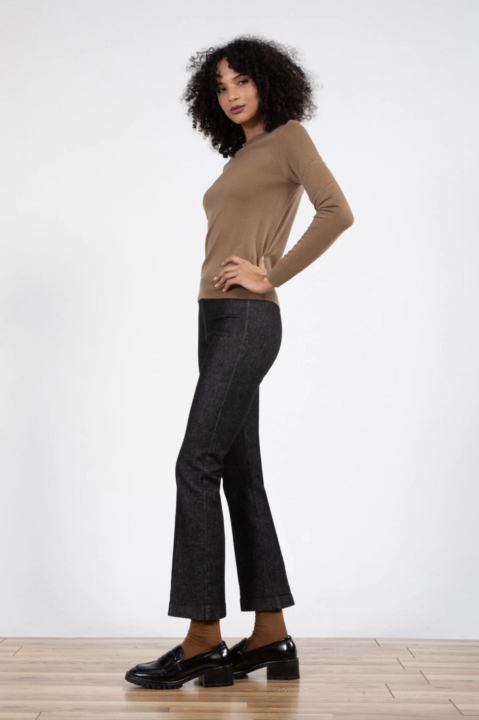 Avenue Montaigne Leo Black Denim Jean