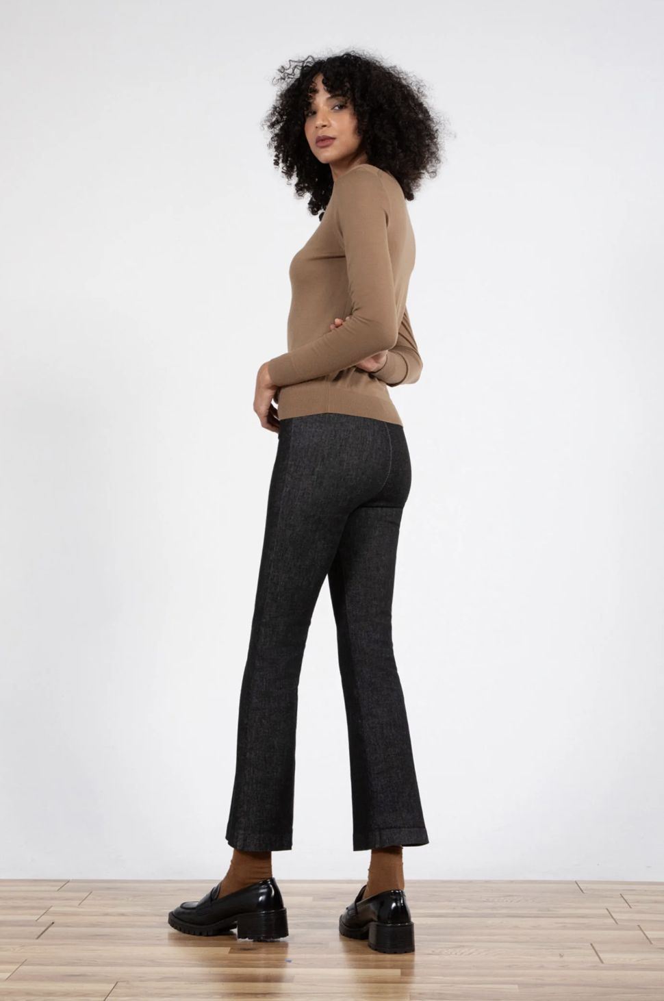 Avenue Montaigne Leo Black Denim Jean
