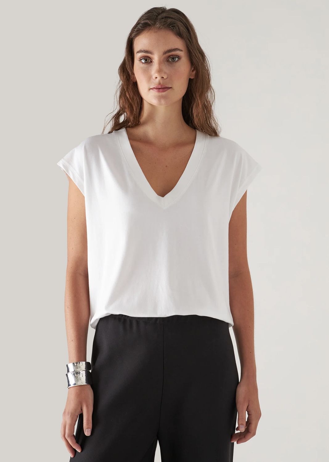 Patrick Assaraf Stretch Dolman Tee