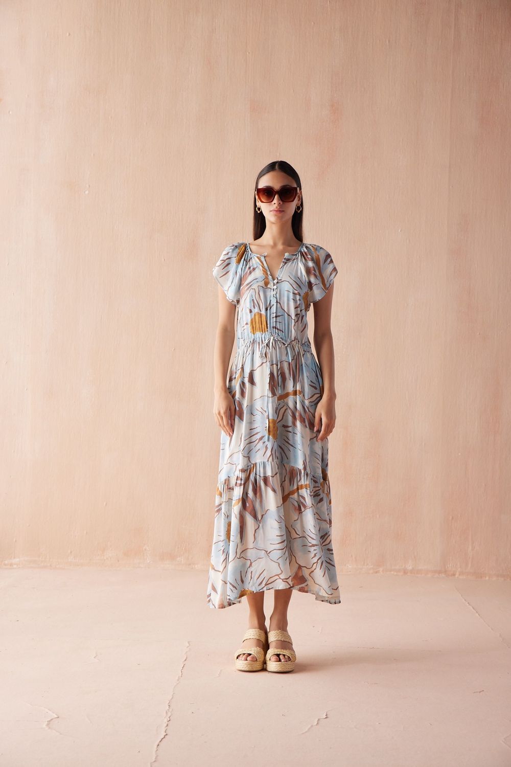 Omika Cora Midi Dress