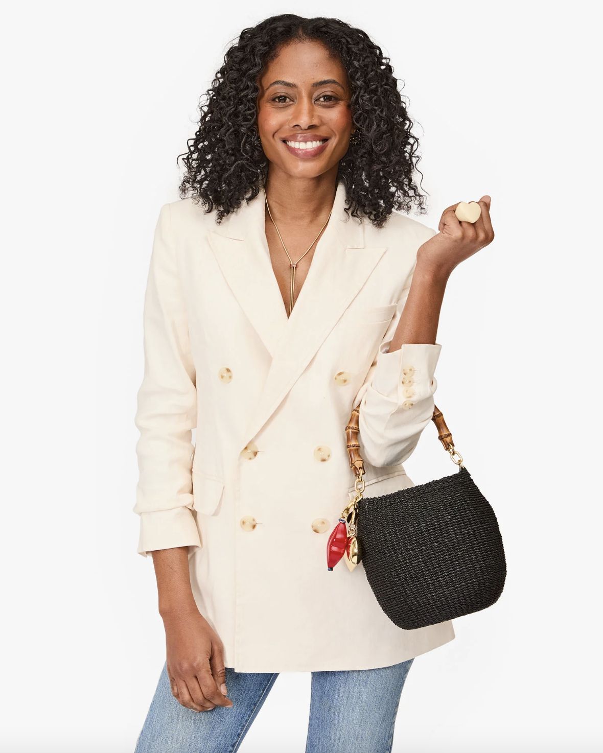 Clare V Pot de Miel Handbag in Black