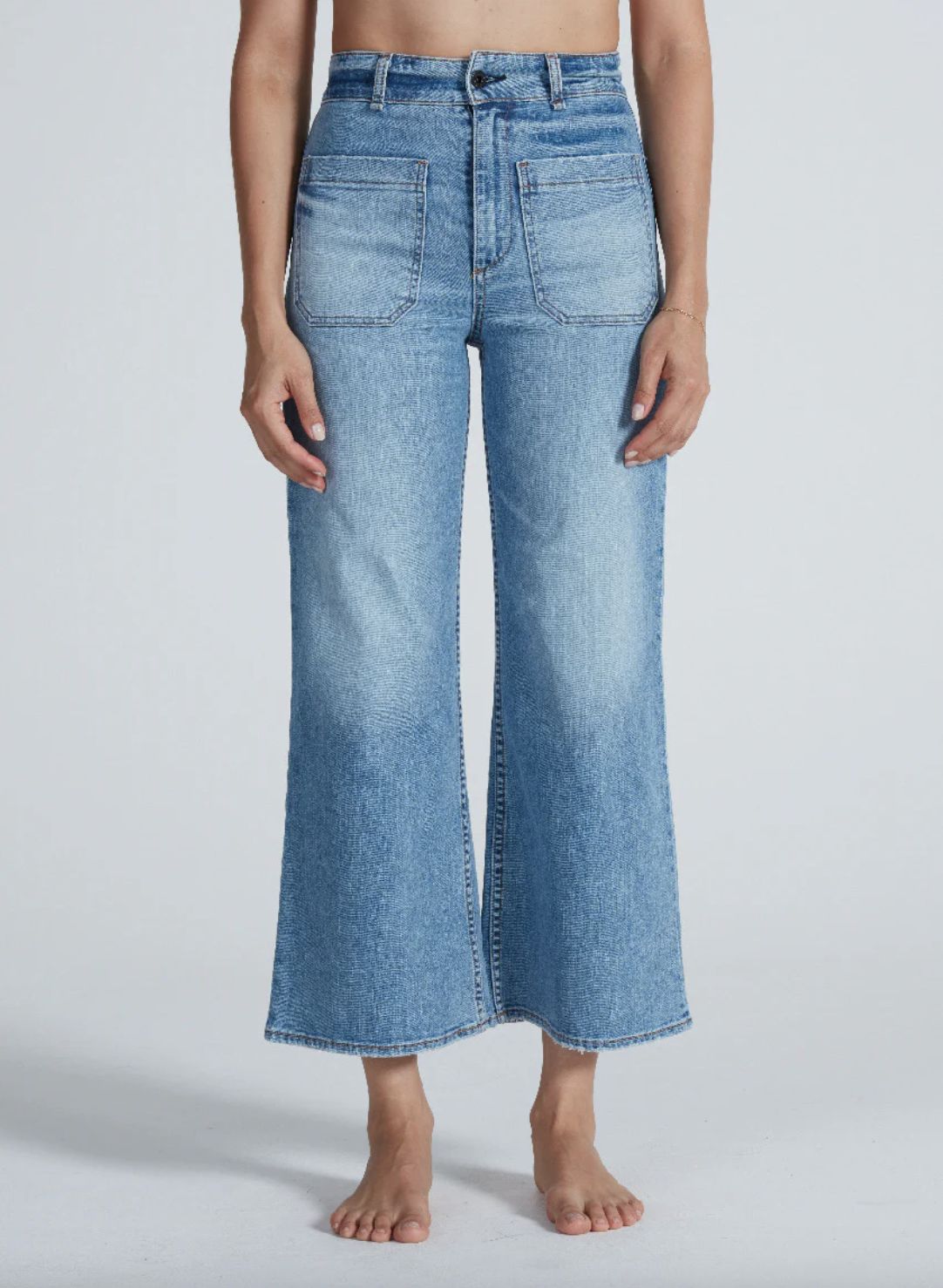 ASKK NY Cropped Sailor Jean