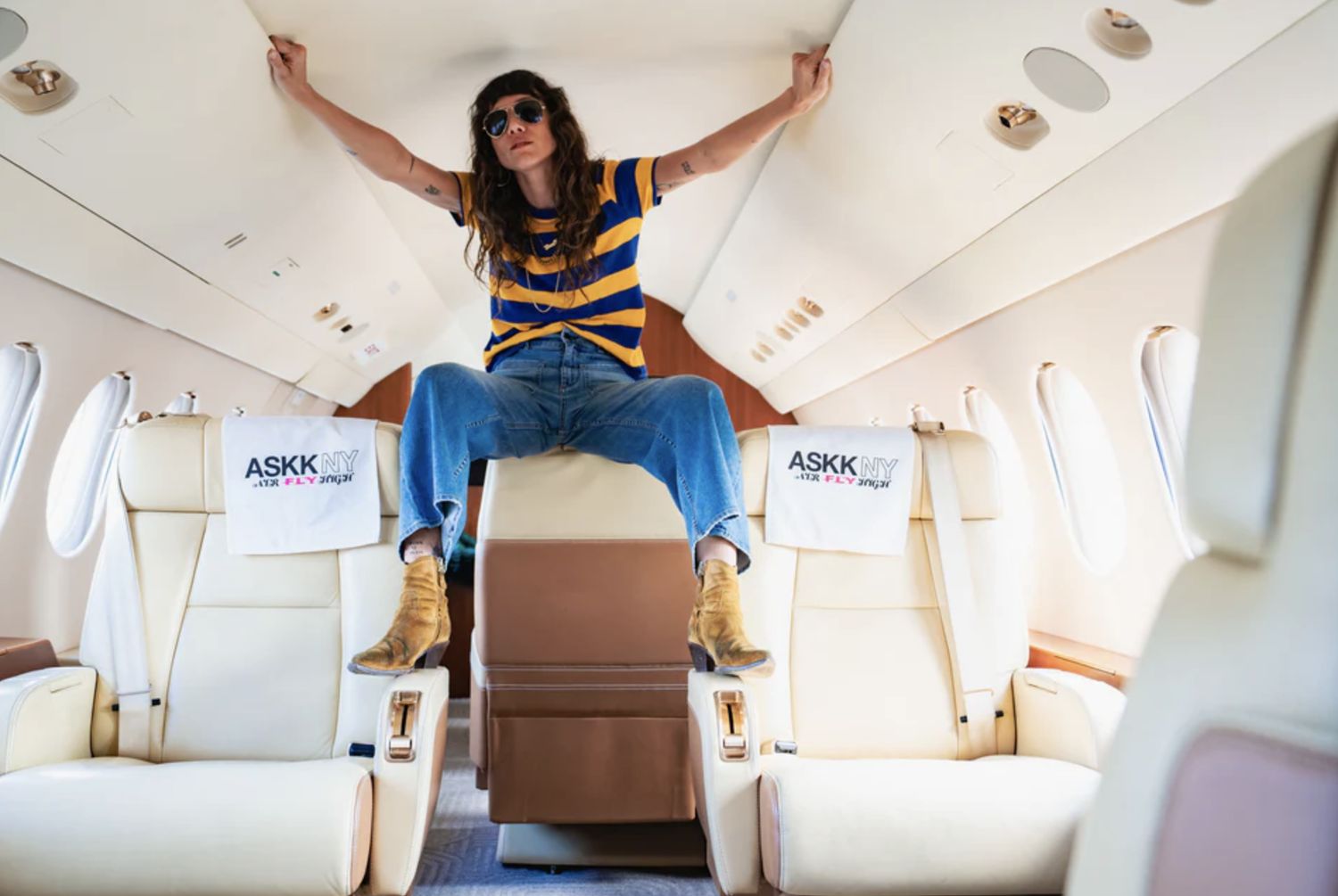 ASKK NY Cropped Sailor Jean