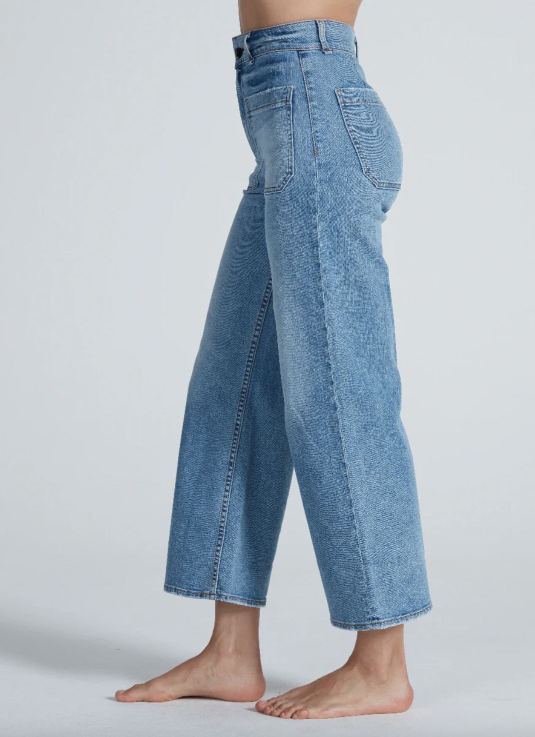 ASKK NY Cropped Sailor Jean