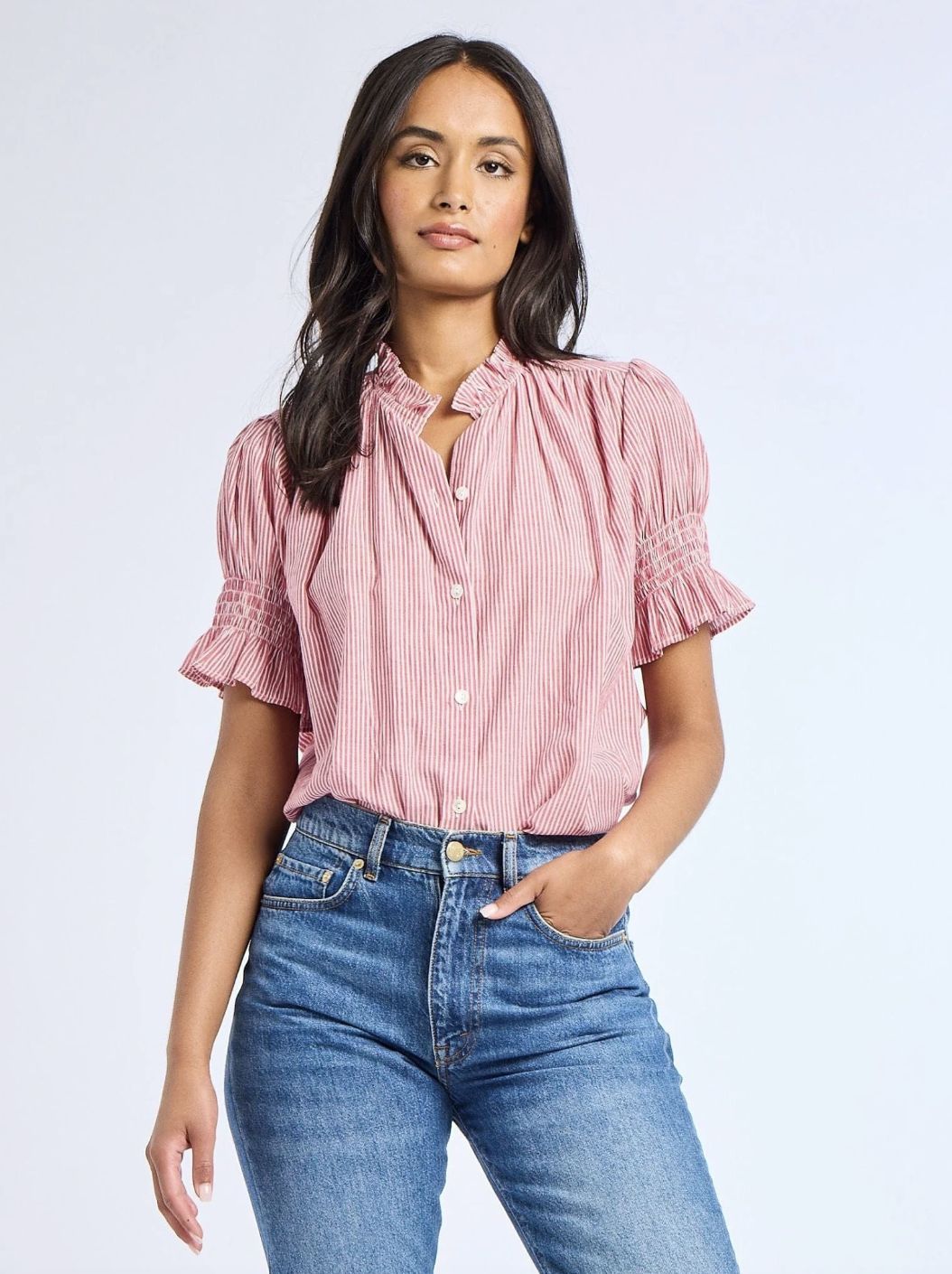 Mille Marnie Top Tango Stripe