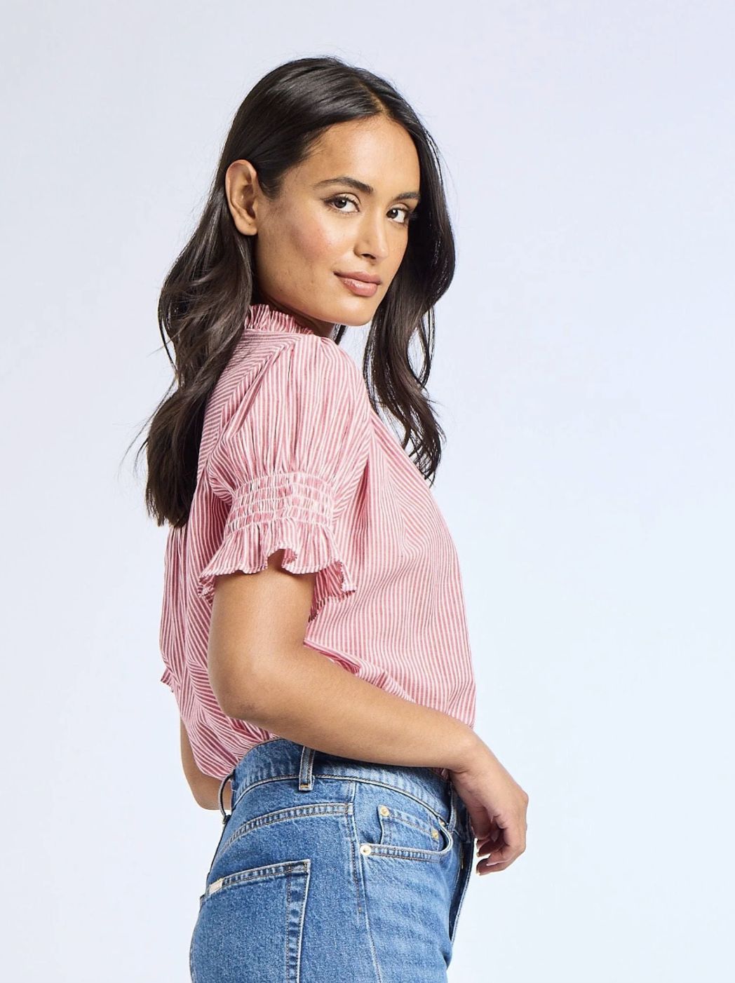 Mille Marnie Top Tango Stripe
