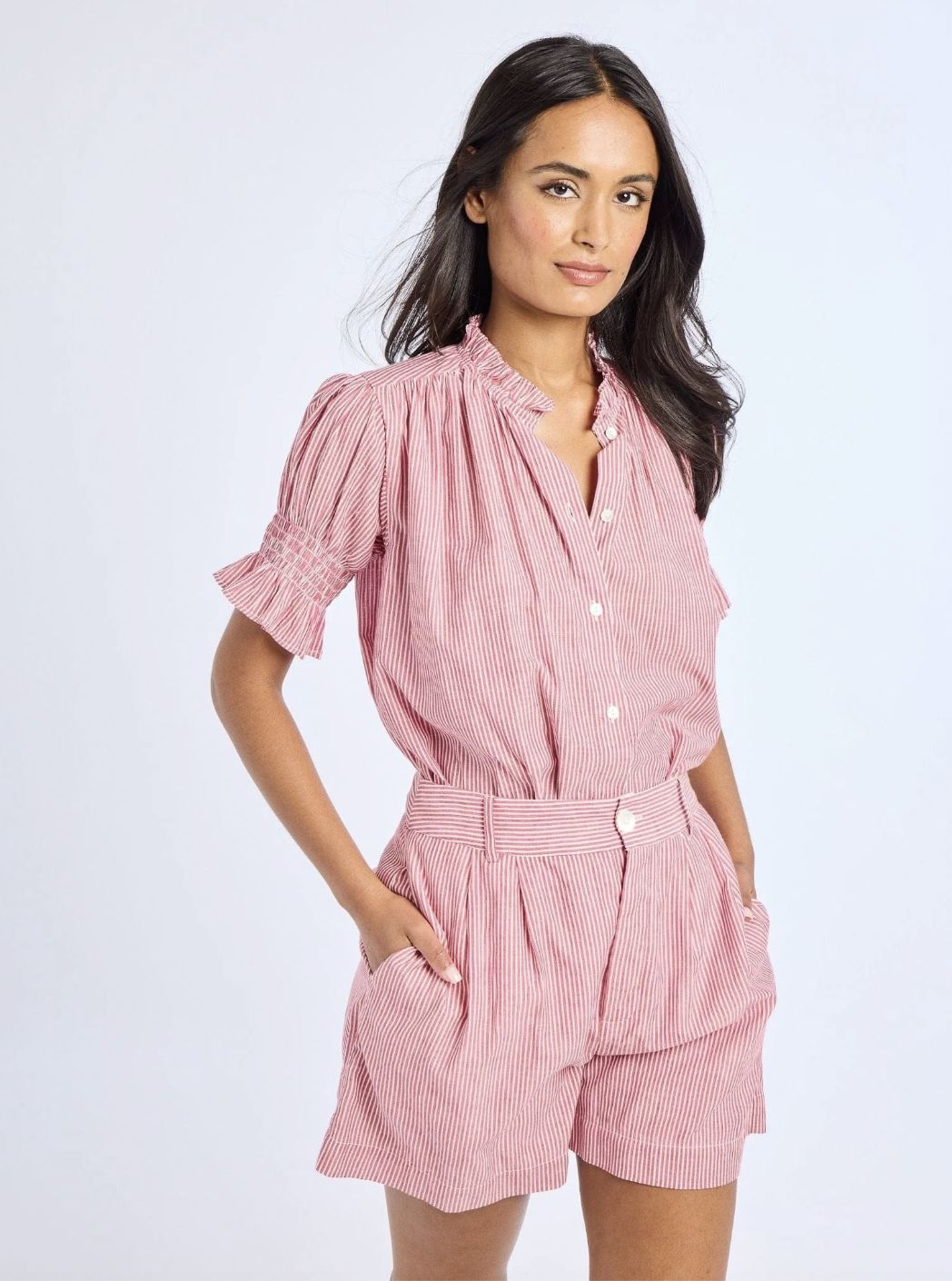 Mille Marnie Top Tango Stripe