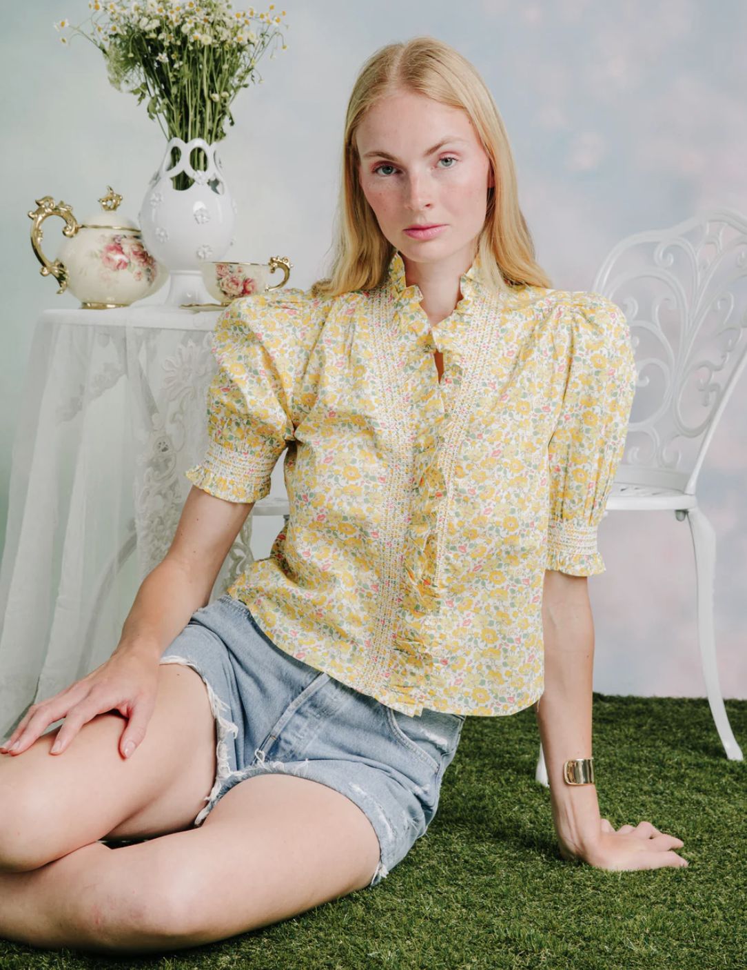 Love The Label Zuri Short Sleeve Top