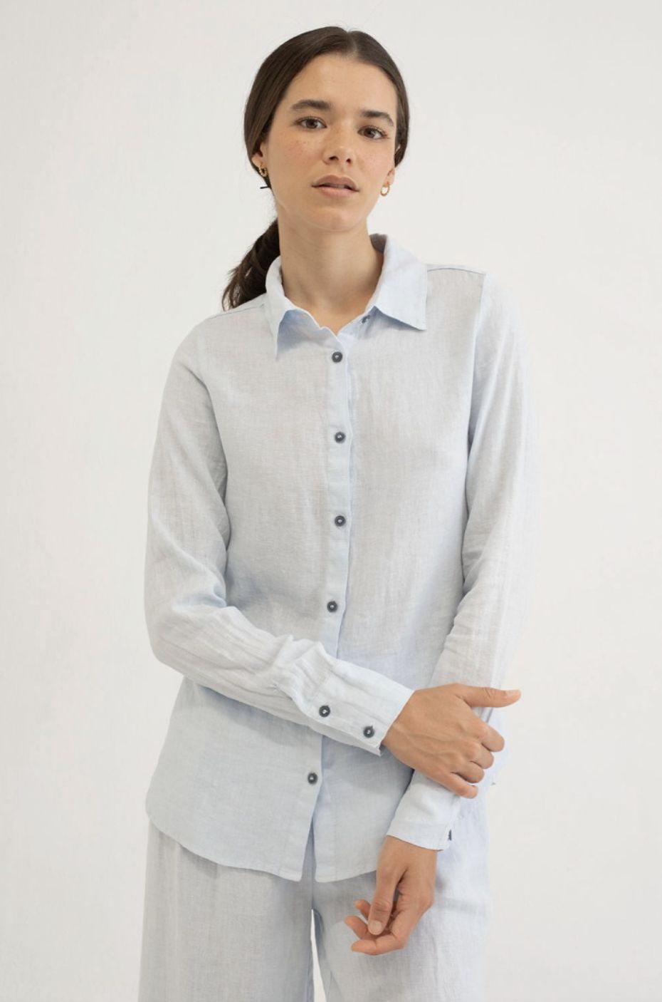 Mus &amp; Bombon Azores Shirt, Color: Sky, Size: XS