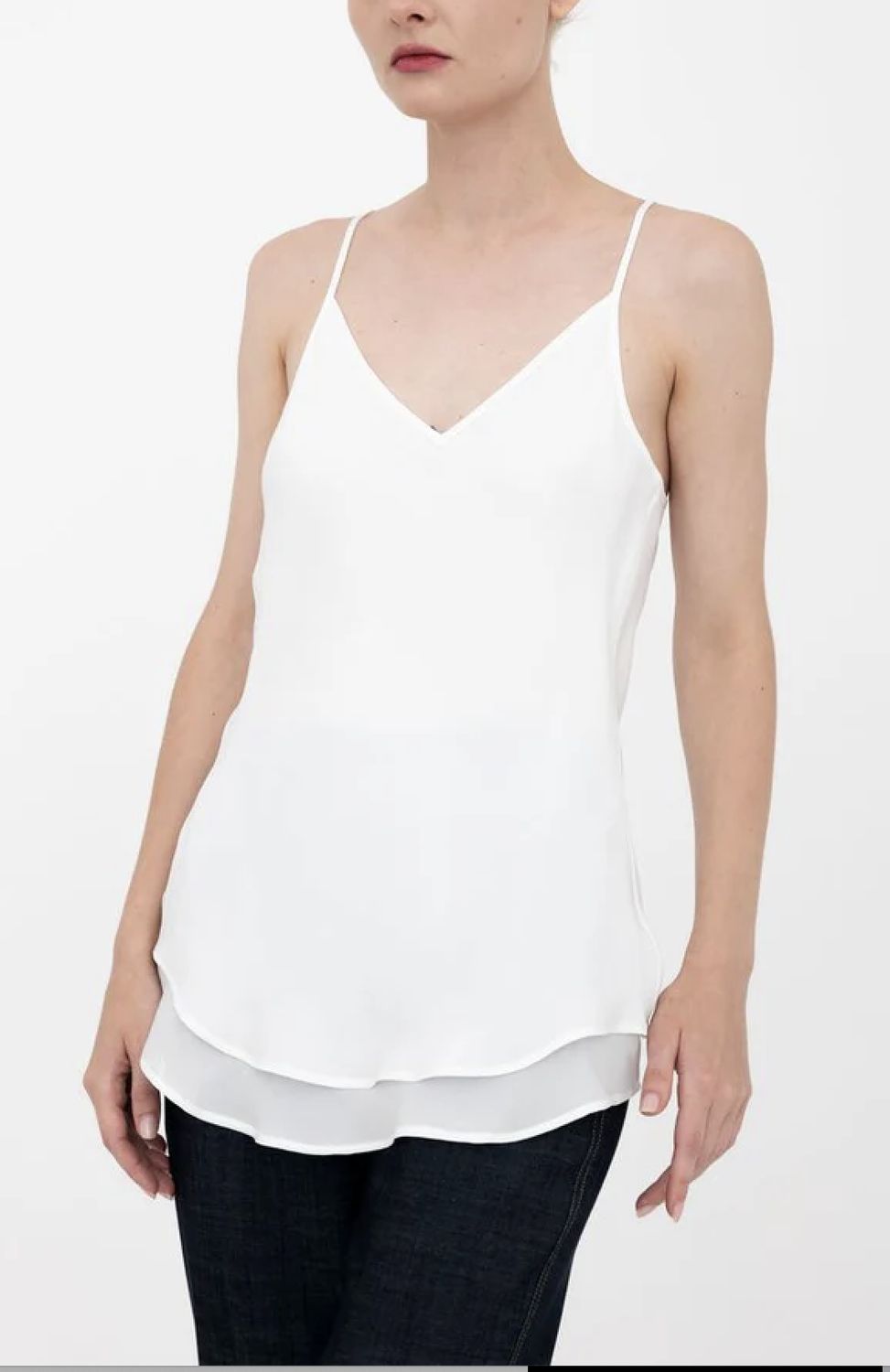 Elaine Kim Betula Camisole, Color: White, Size: XS