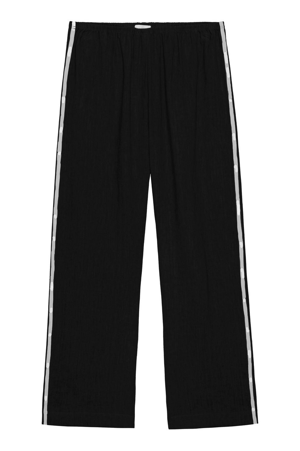 Donni Linen Crop Stripe Pant