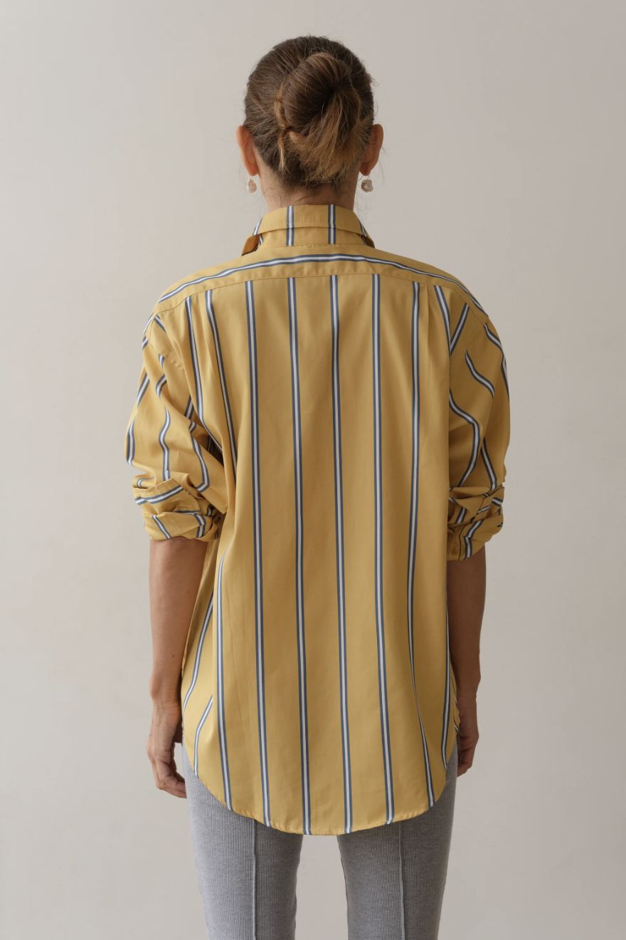 Donni Stripe Poplin Shirt