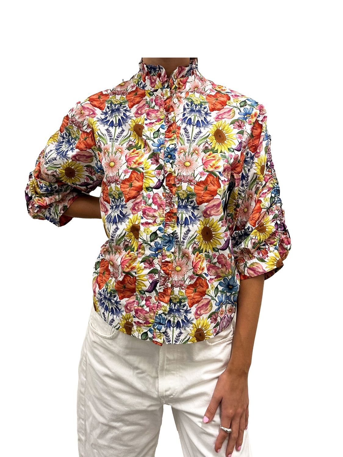 Love The Label Carolina Top in Floral Muse Print