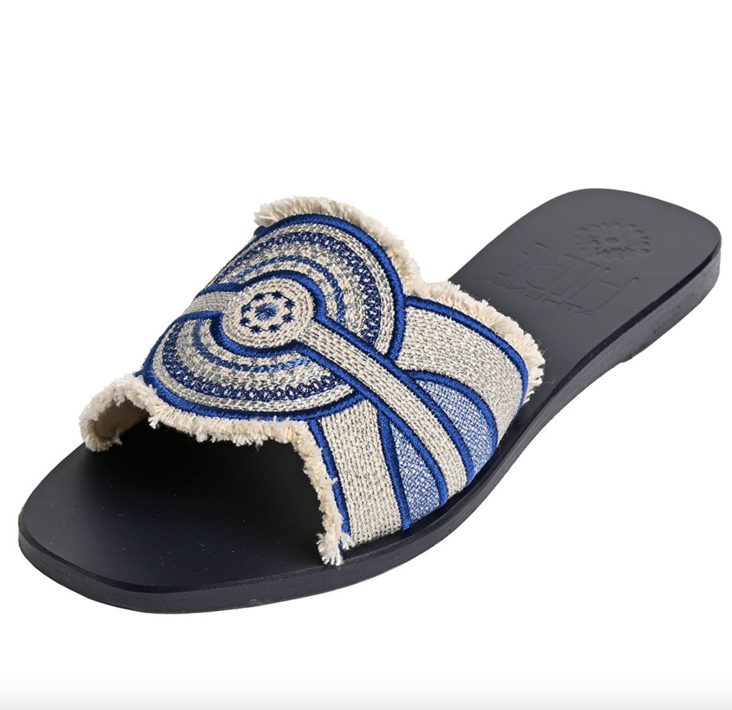 Hebe Iris Slide, Color: Navy, Size: 36
