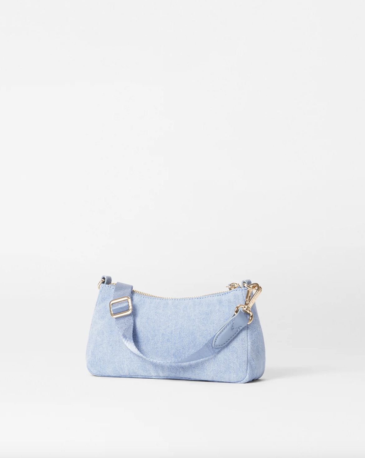 MZ Wallace Mini Chelsea Shoulder in True Light Denim