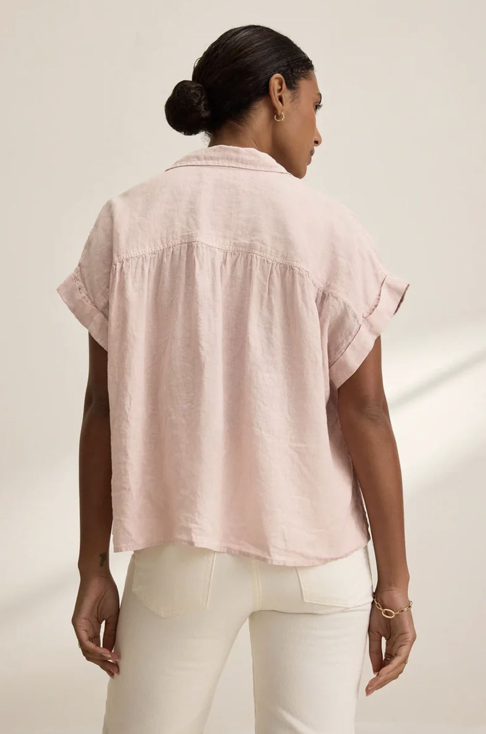 Velvet Aria Linen Top