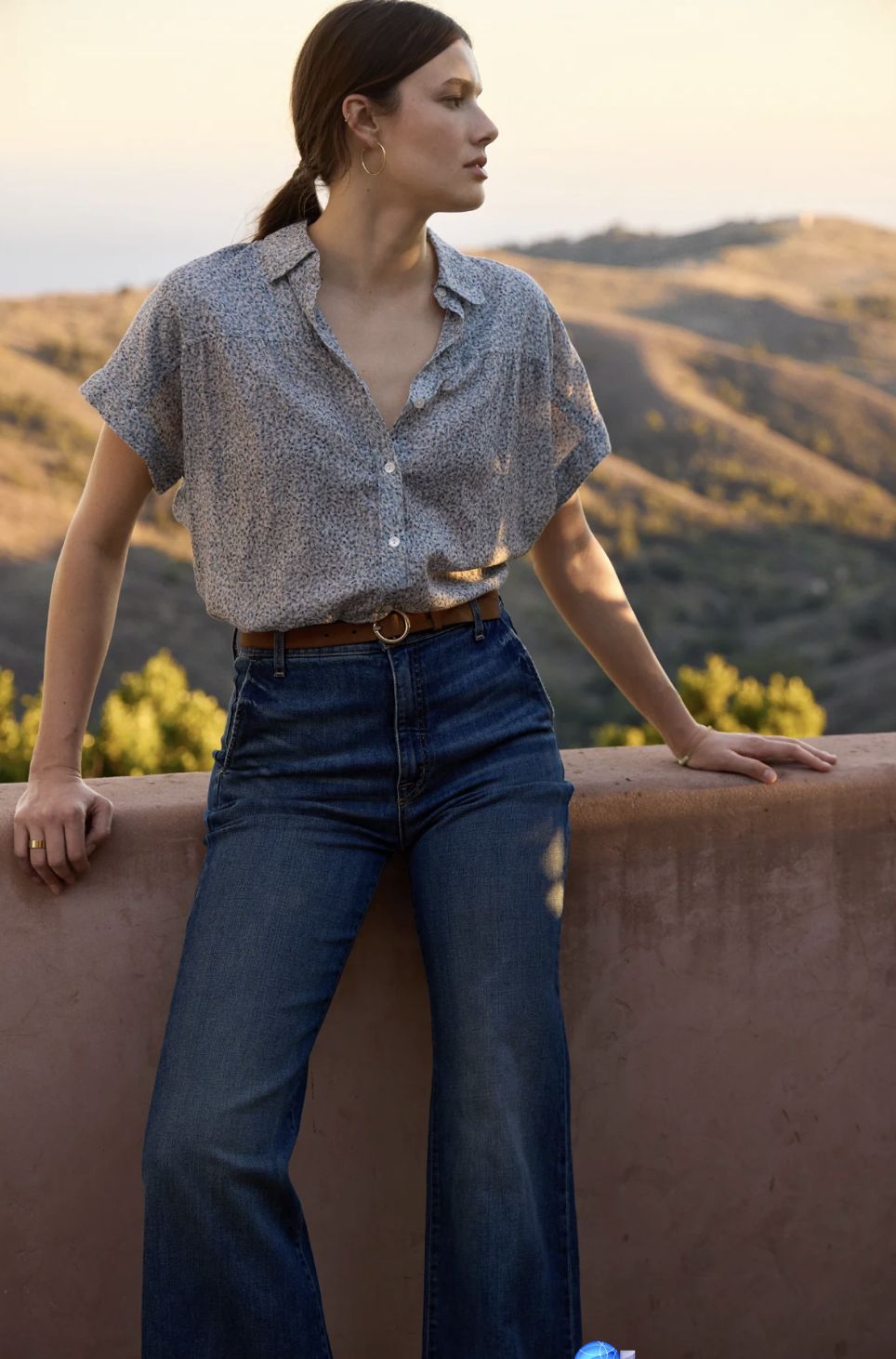 Velvet Tige Top