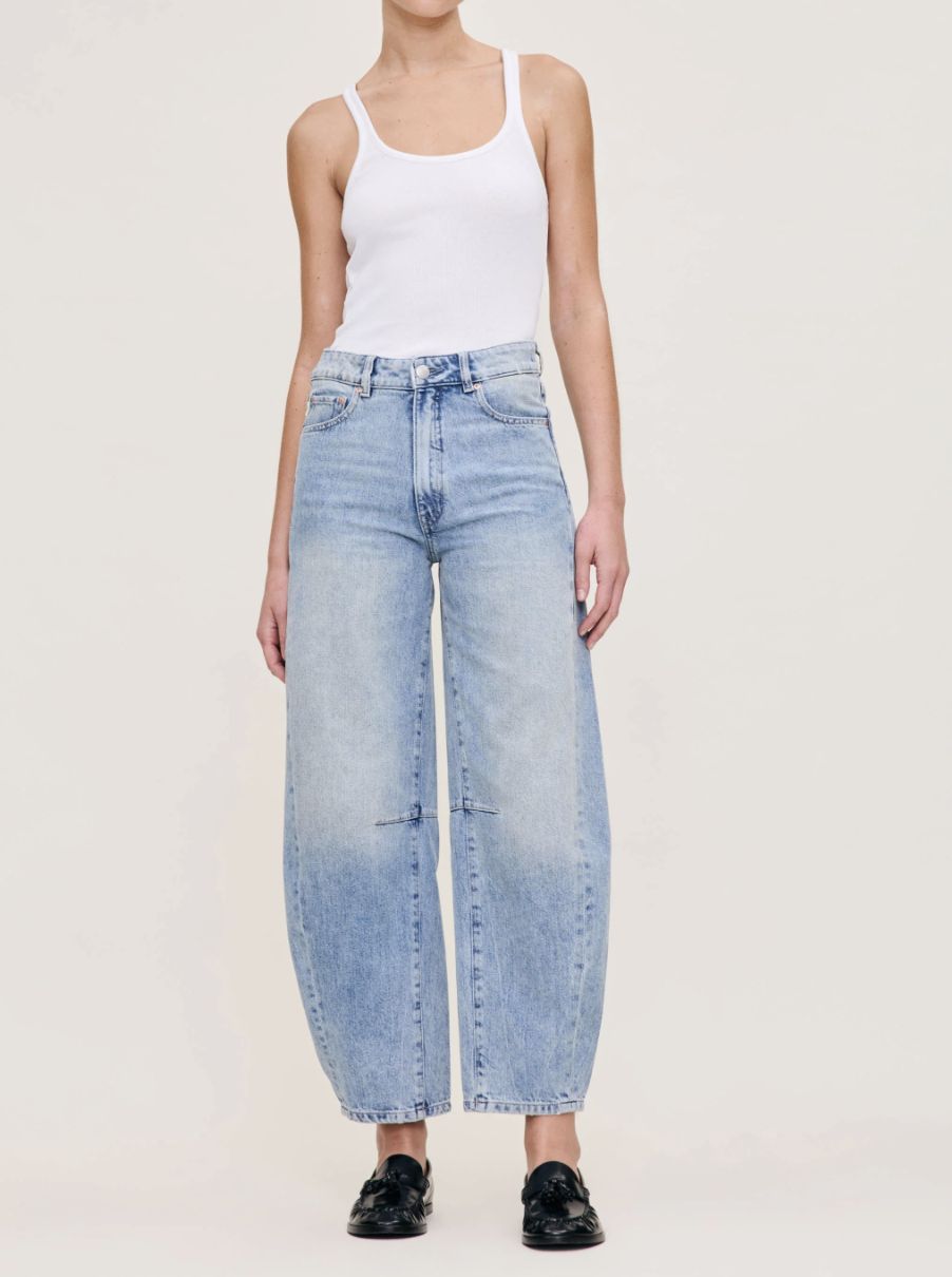 DL1961 Miro Barrel Jean in Tinted Light