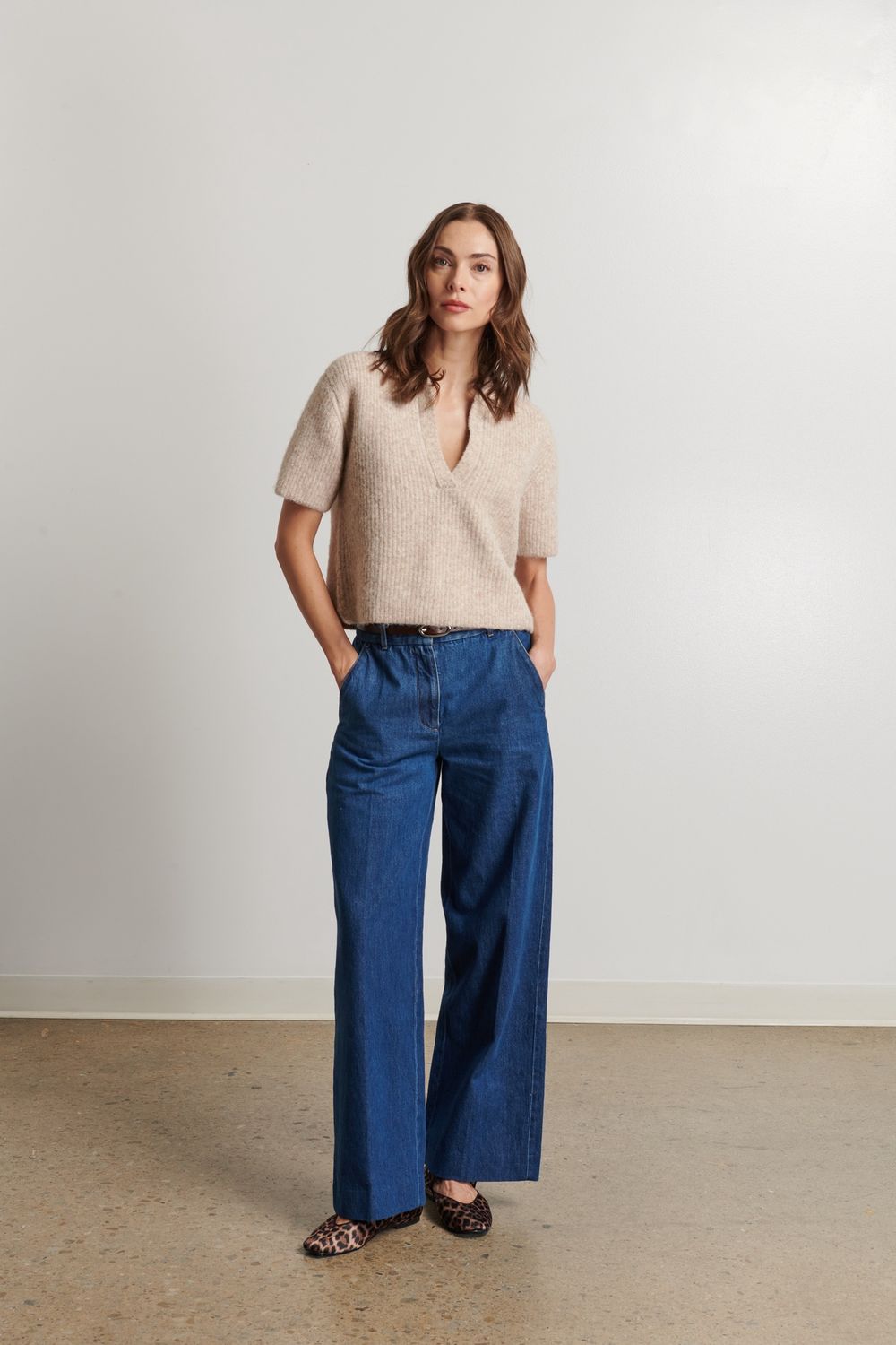 Line Joni Polo Sweater