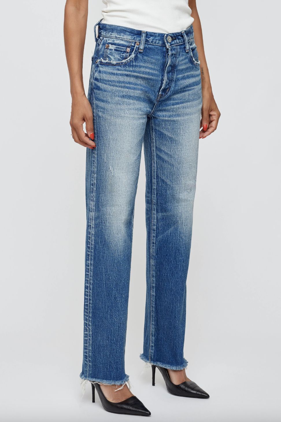 Moussy Rutherford Straight Jean