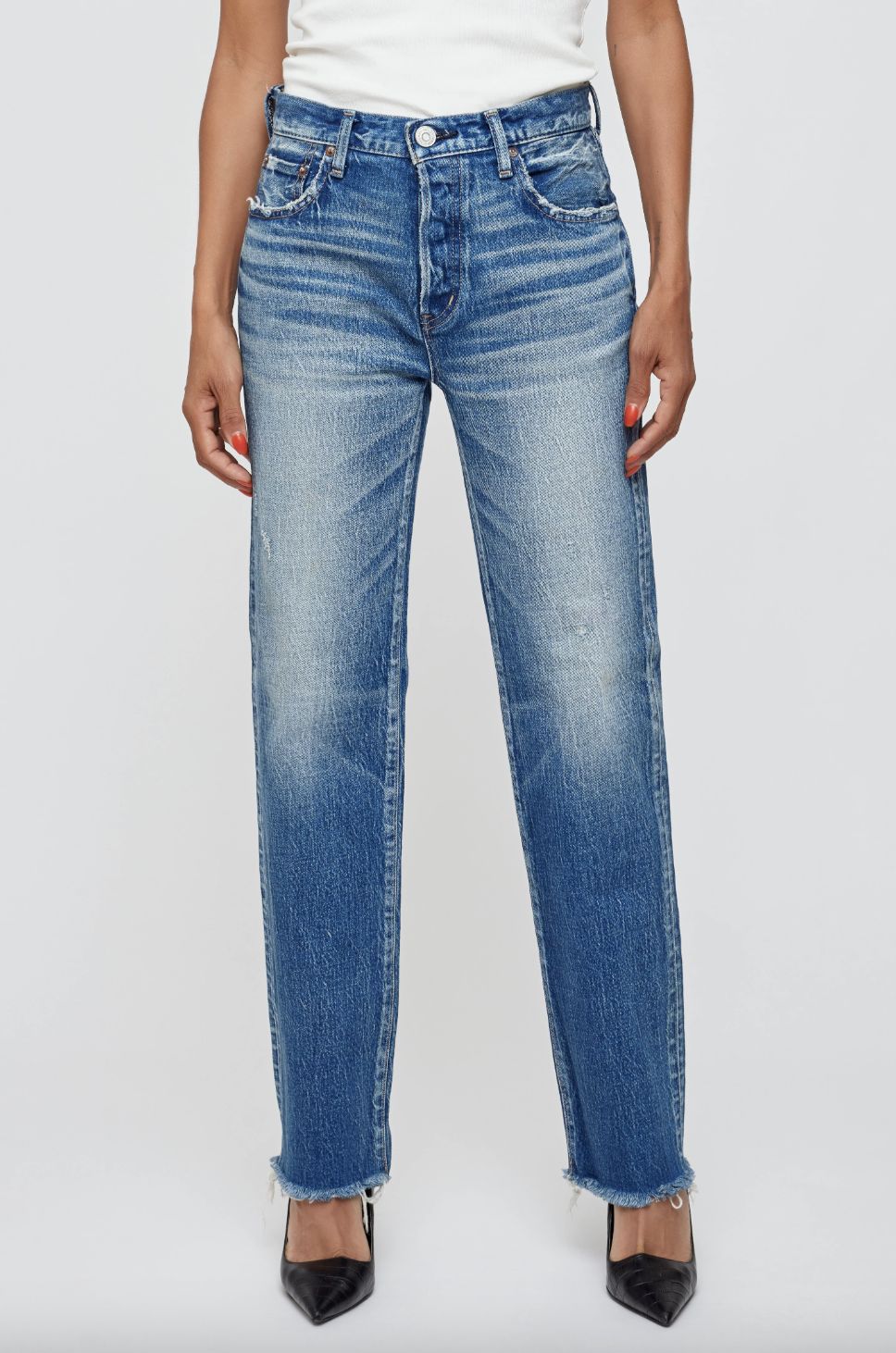 Moussy Rutherford Straight Jean