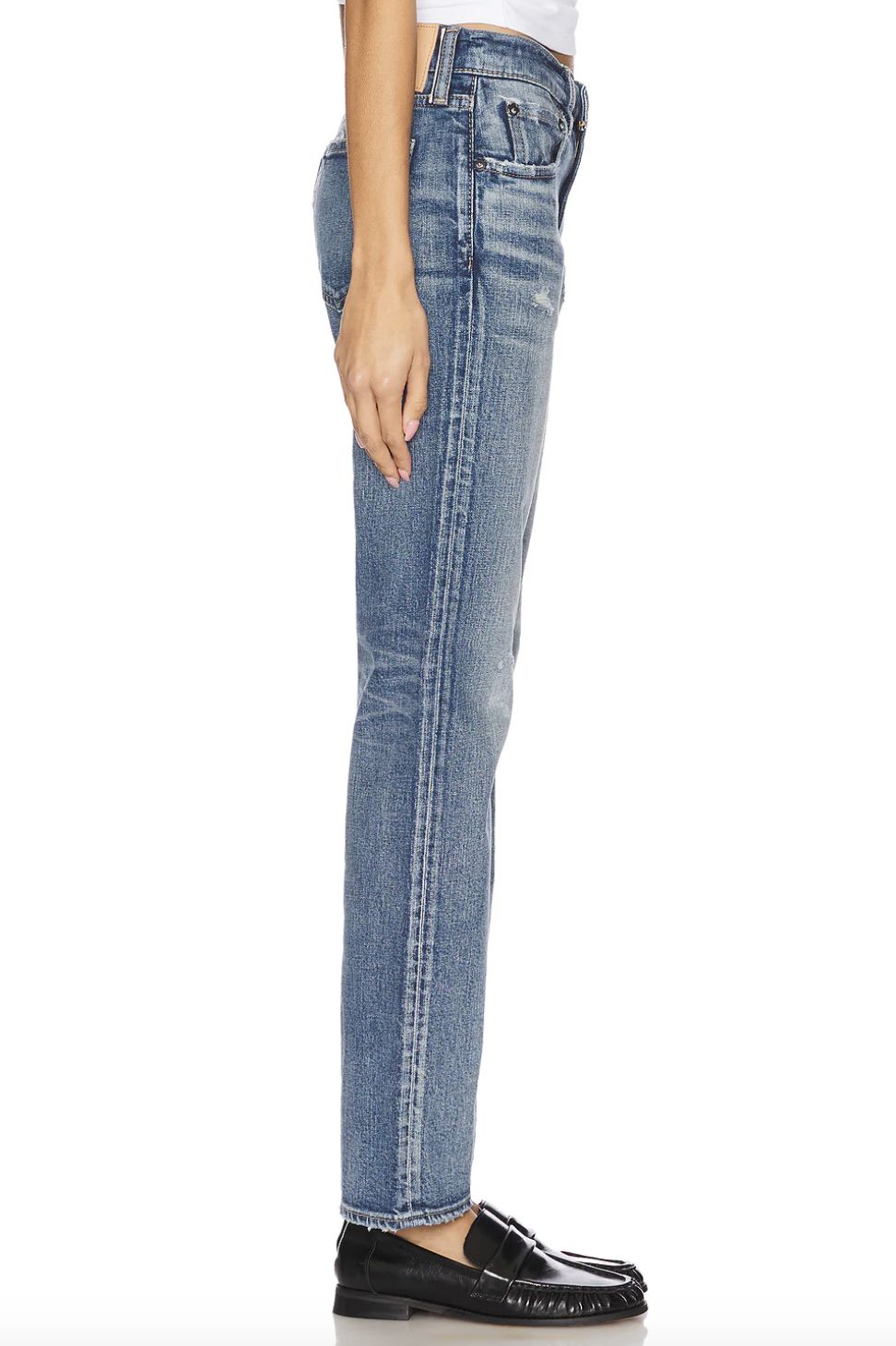 Moussy Linden Slim Straight Jean