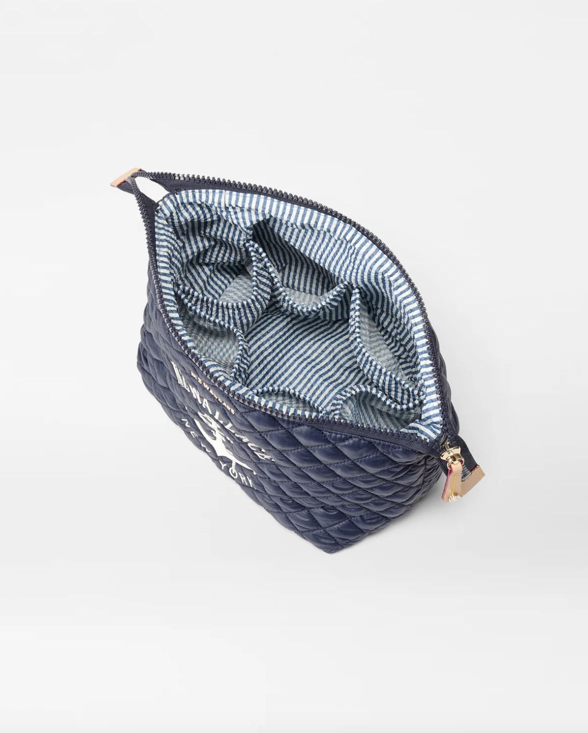 MZ Wallace Large Zoey Anchor Cosmetic Case