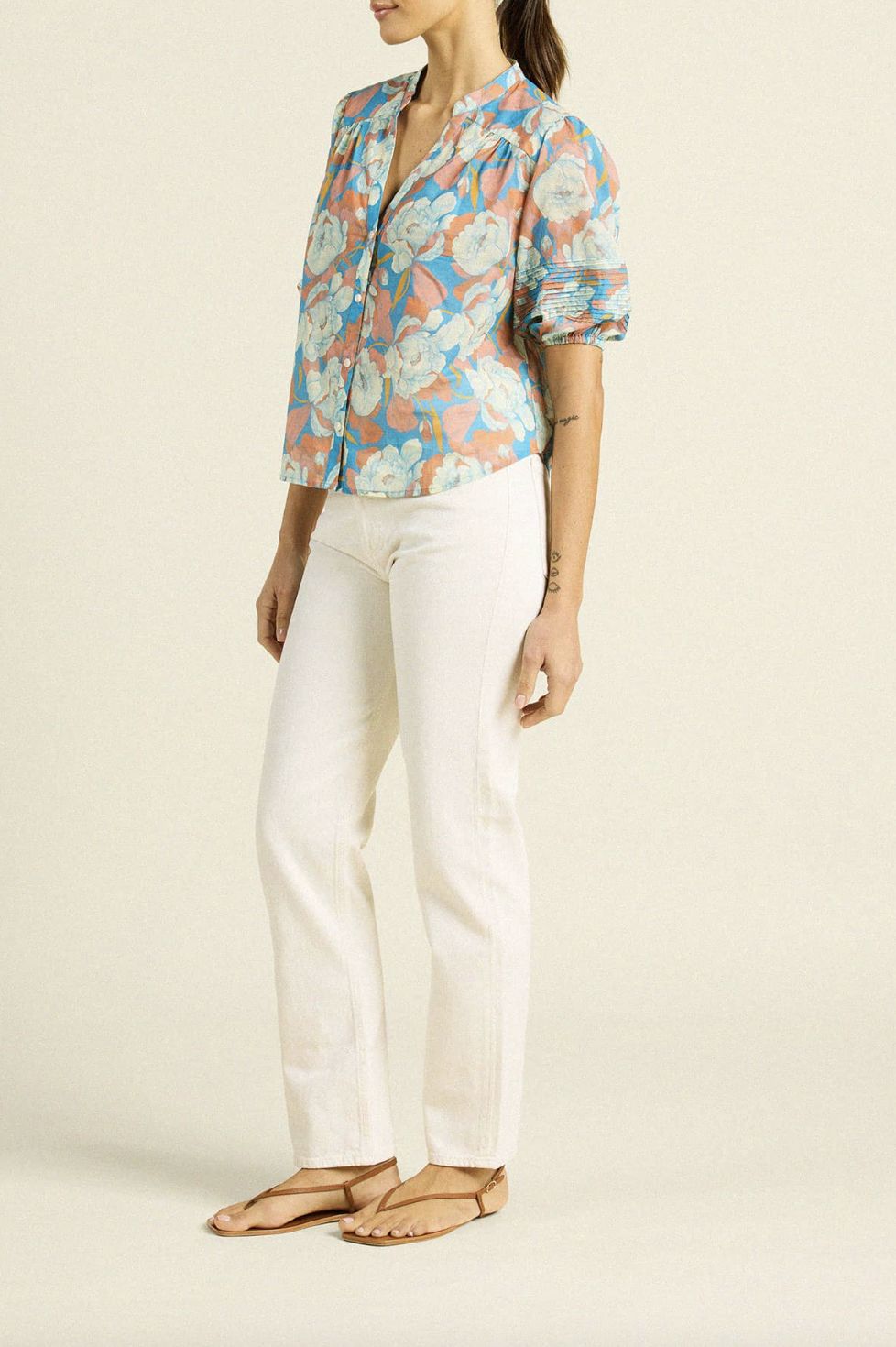 Trovata Loren Blouse in Twilight Floral