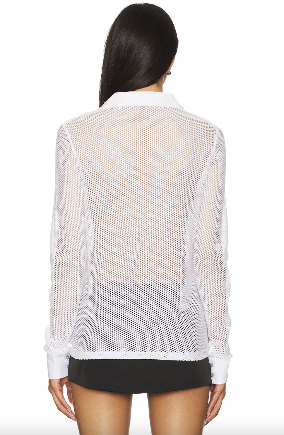 Goldie All Fishnet Shirt