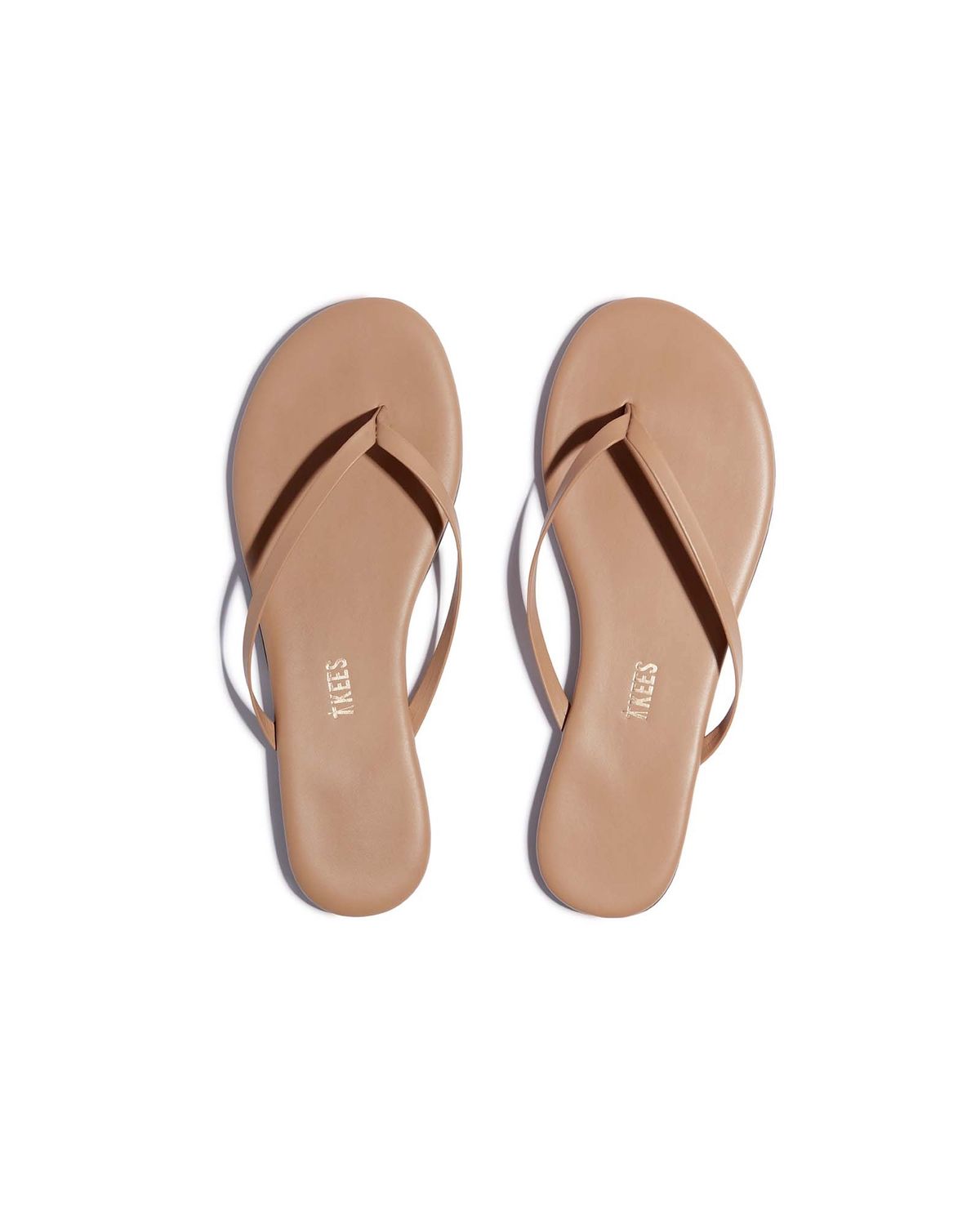 TKEES Foundations Flip Flops in Matte Cocobutter