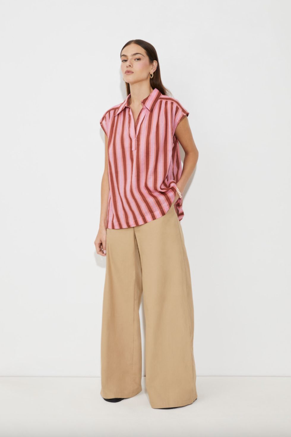 Suncoo Lima Striped Blouse