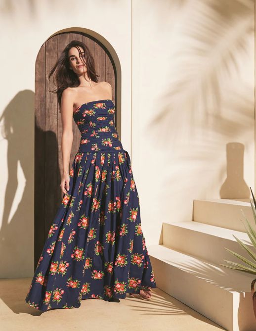 Cara Cara Montreal Maxi Dress, Color: floral, Size: 2