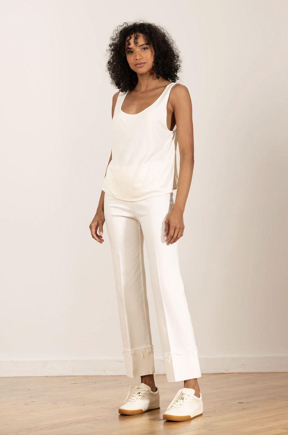 Avenue Montaigne Bonnie White Denim Jean