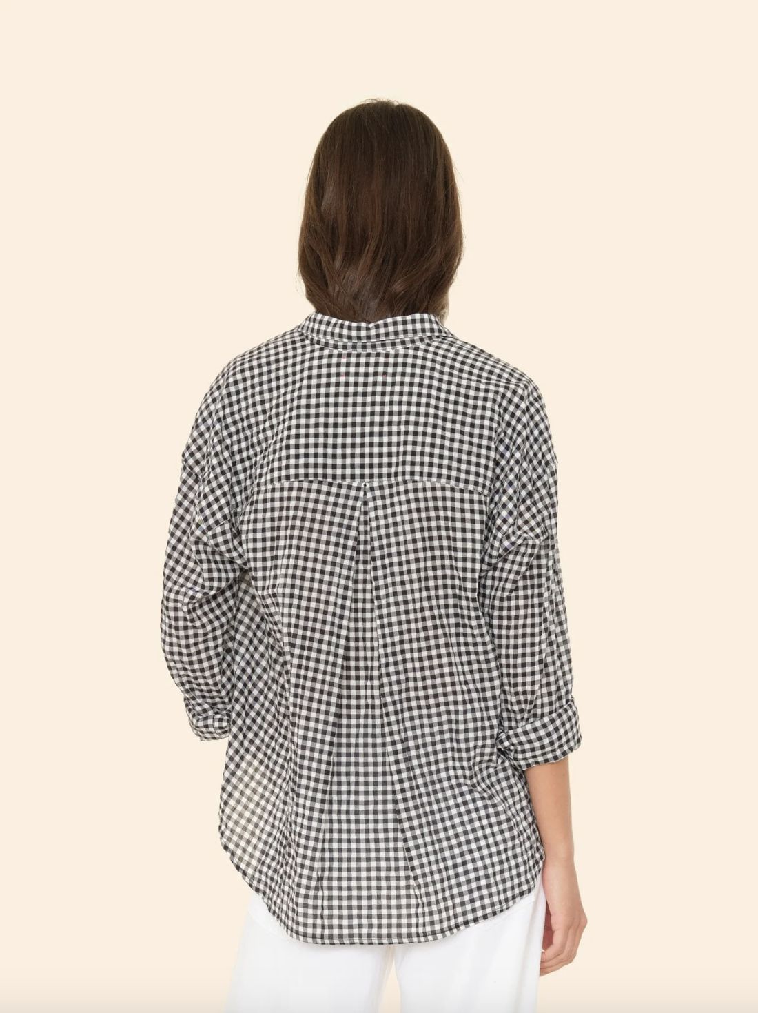 Xirena Jordy Shirt in Anise Gingham